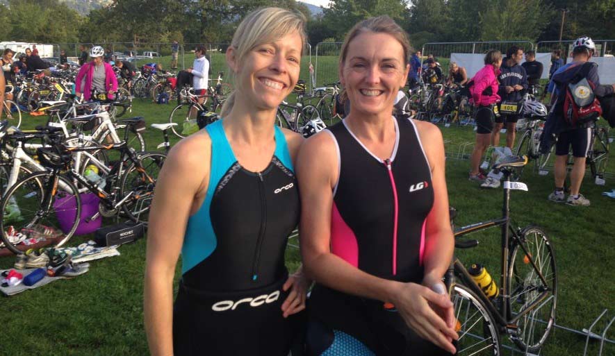 Helen at the Alpine French school