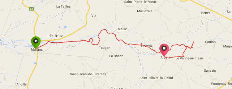 la rochelle to marans