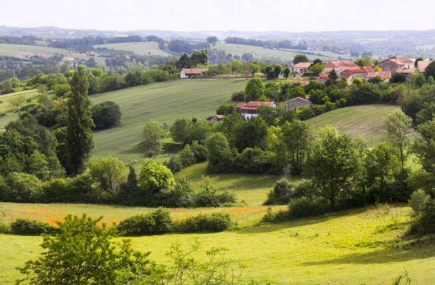 Riberac countryside