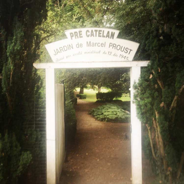 marcel proust jardin